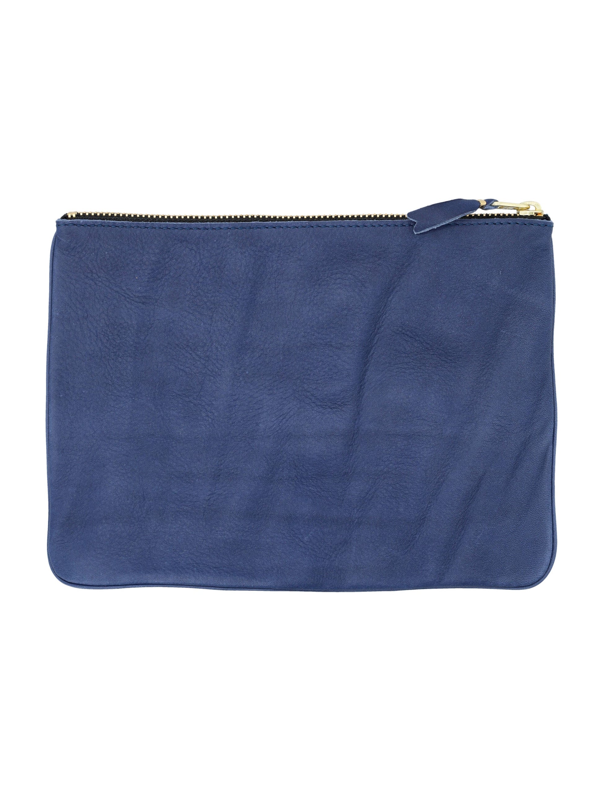 TEXTURED LEATHER POUCH