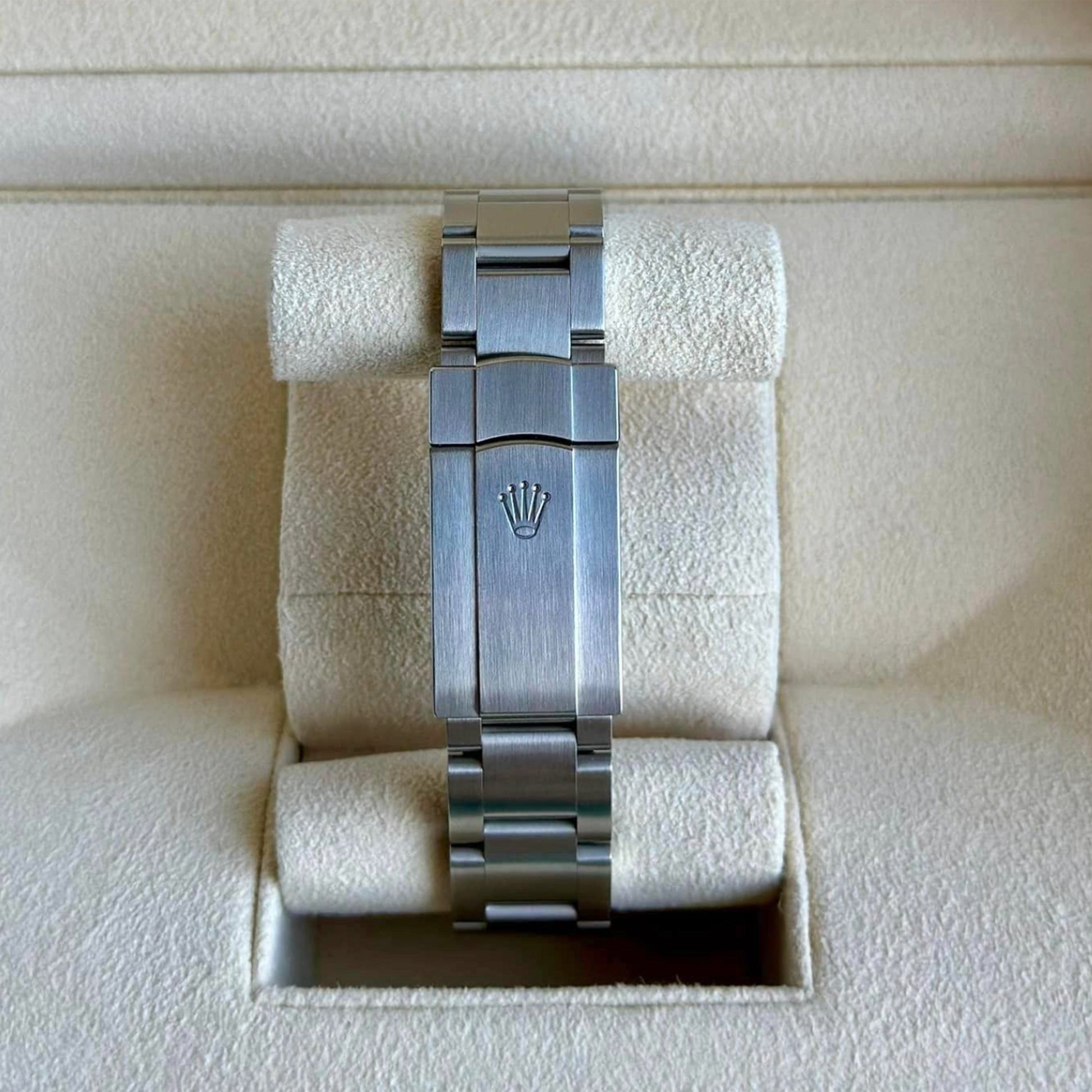 Oyster Perpetual 41, Oystersteel, 41Mm, Turquoise Celebration Motif Dial, Ref# 124300-0008