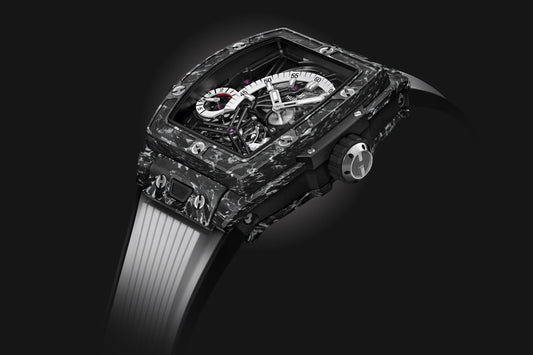 Spirit of Big Bang TOURBILLON CARBON WHITE Ref# 645.QW.2012.RW
