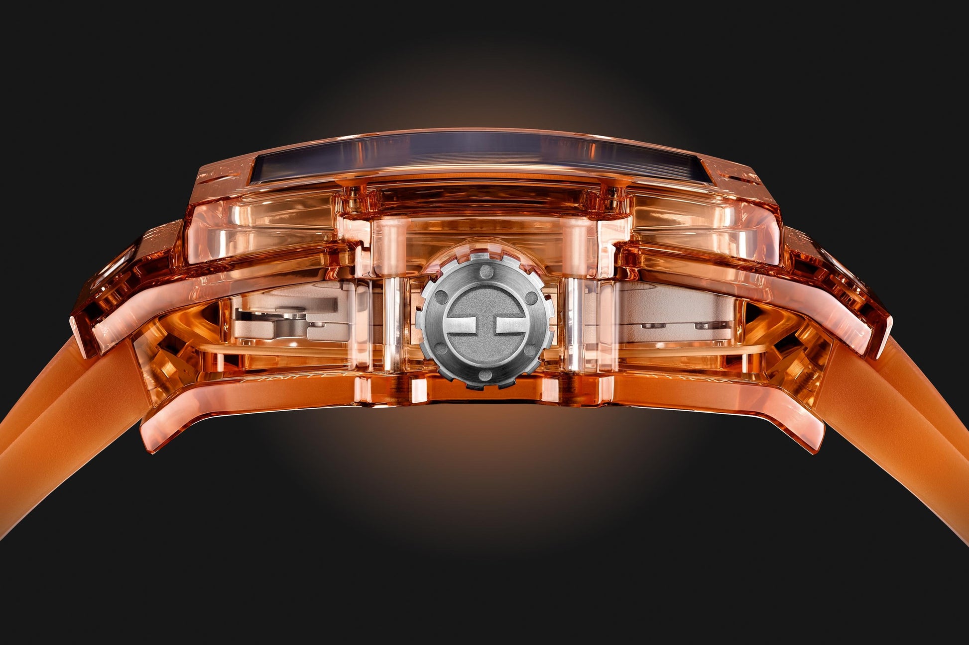 Spirit of Big Bang TOURBILLON ORANGE SAPPHIRE Ref# 645.JO.0120.RT