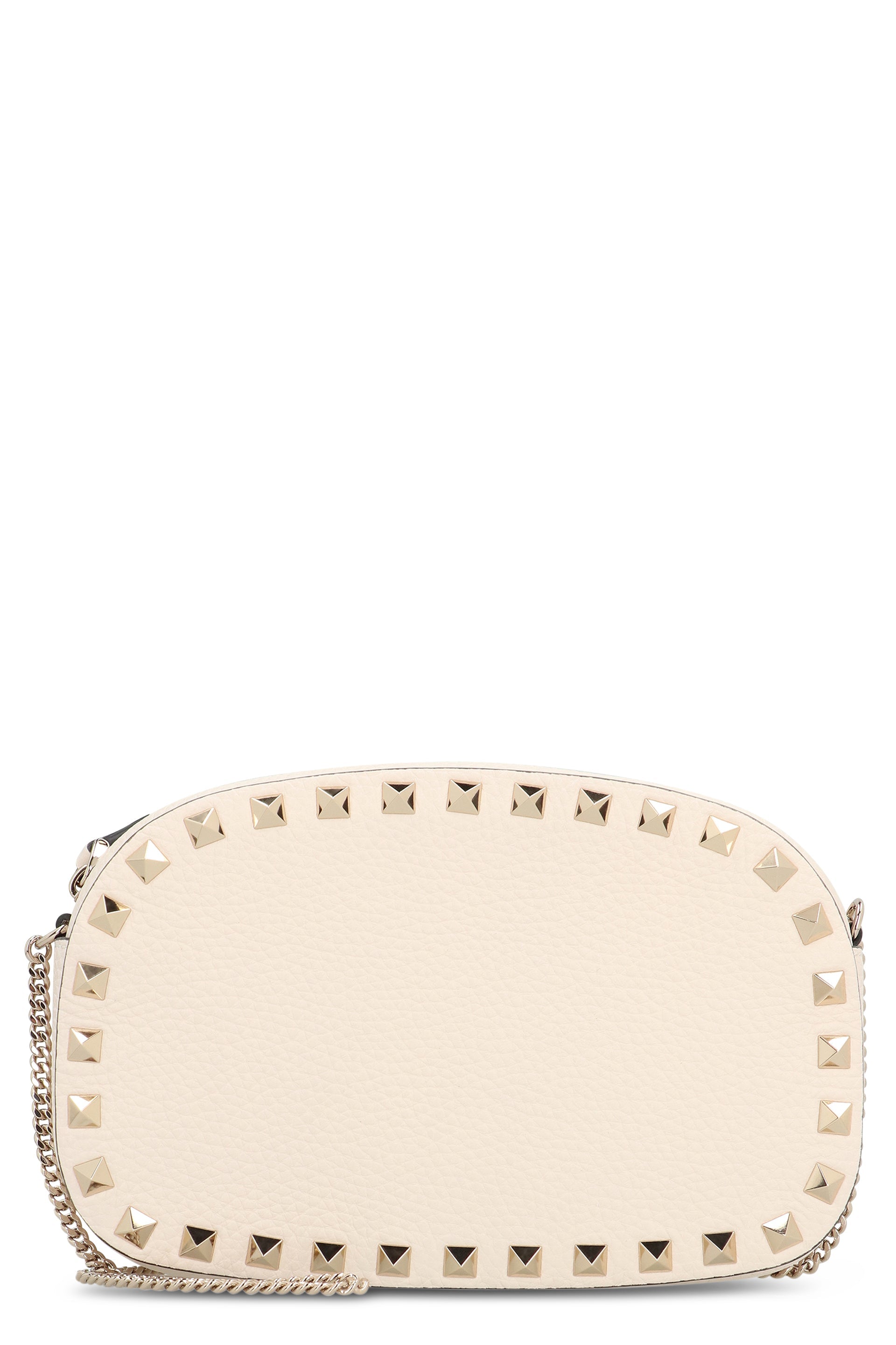 ROCKSTUD LEATHER CROSSBODY BAG