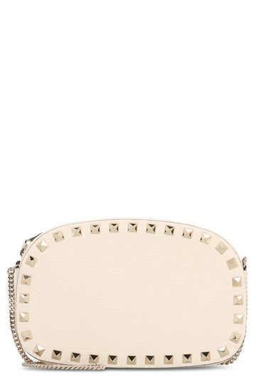 ROCKSTUD LEATHER CROSSBODY BAG