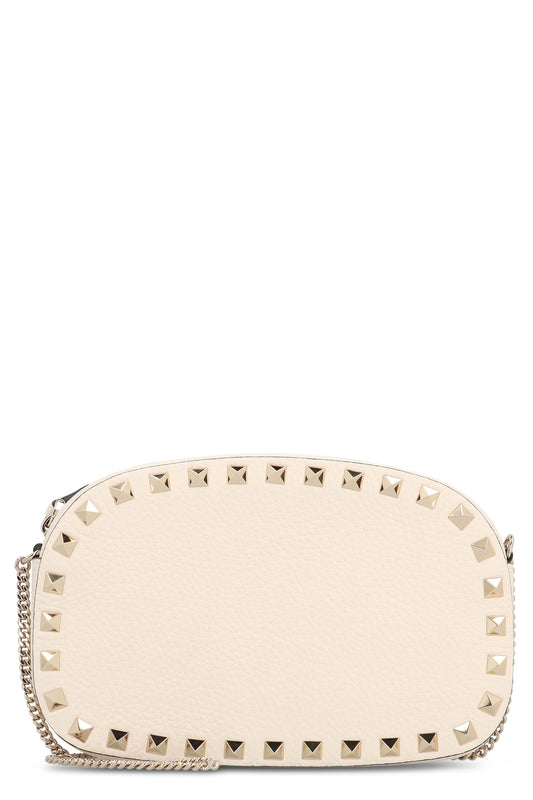ROCKSTUD LEATHER CROSSBODY BAG