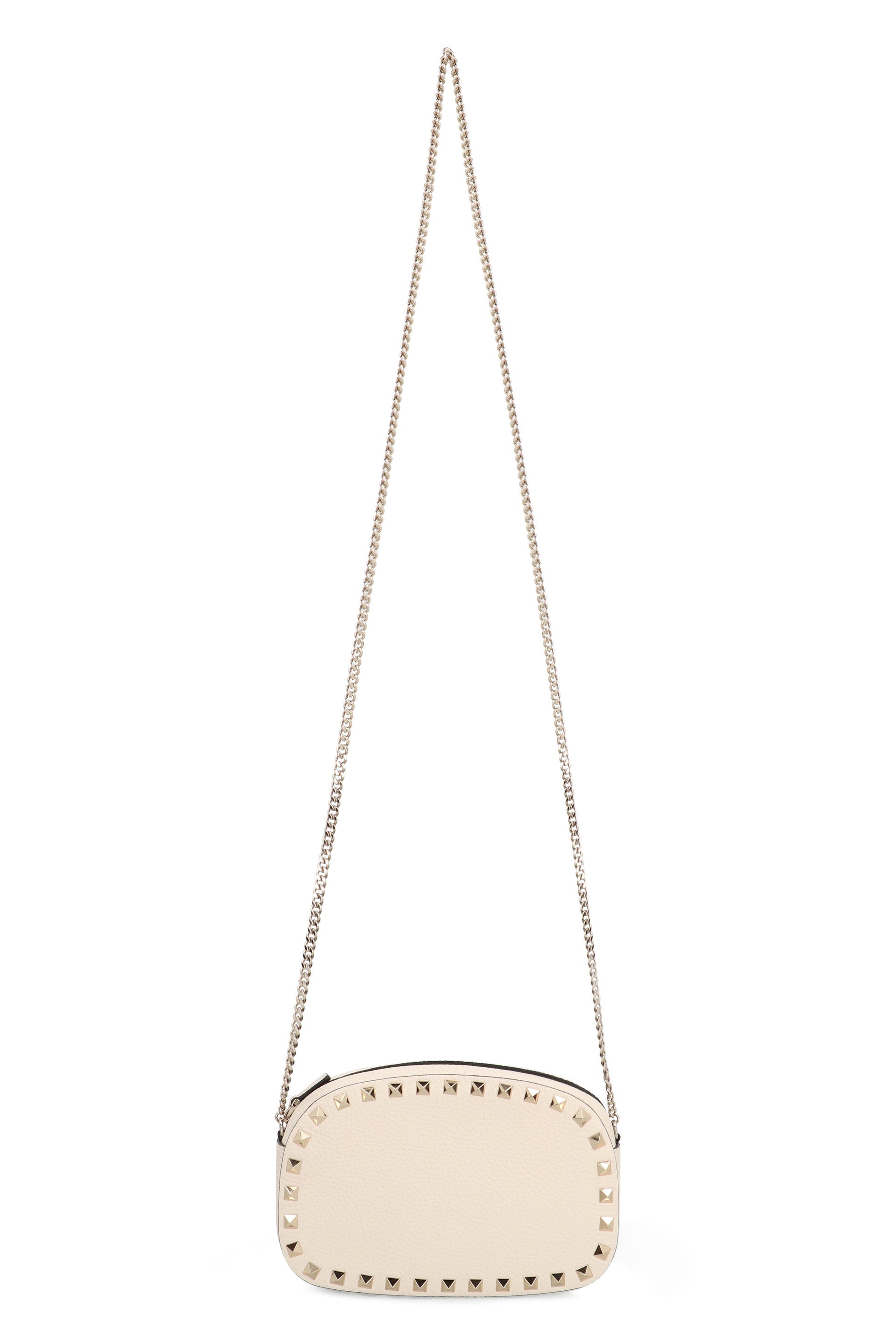 ROCKSTUD LEATHER CROSSBODY BAG