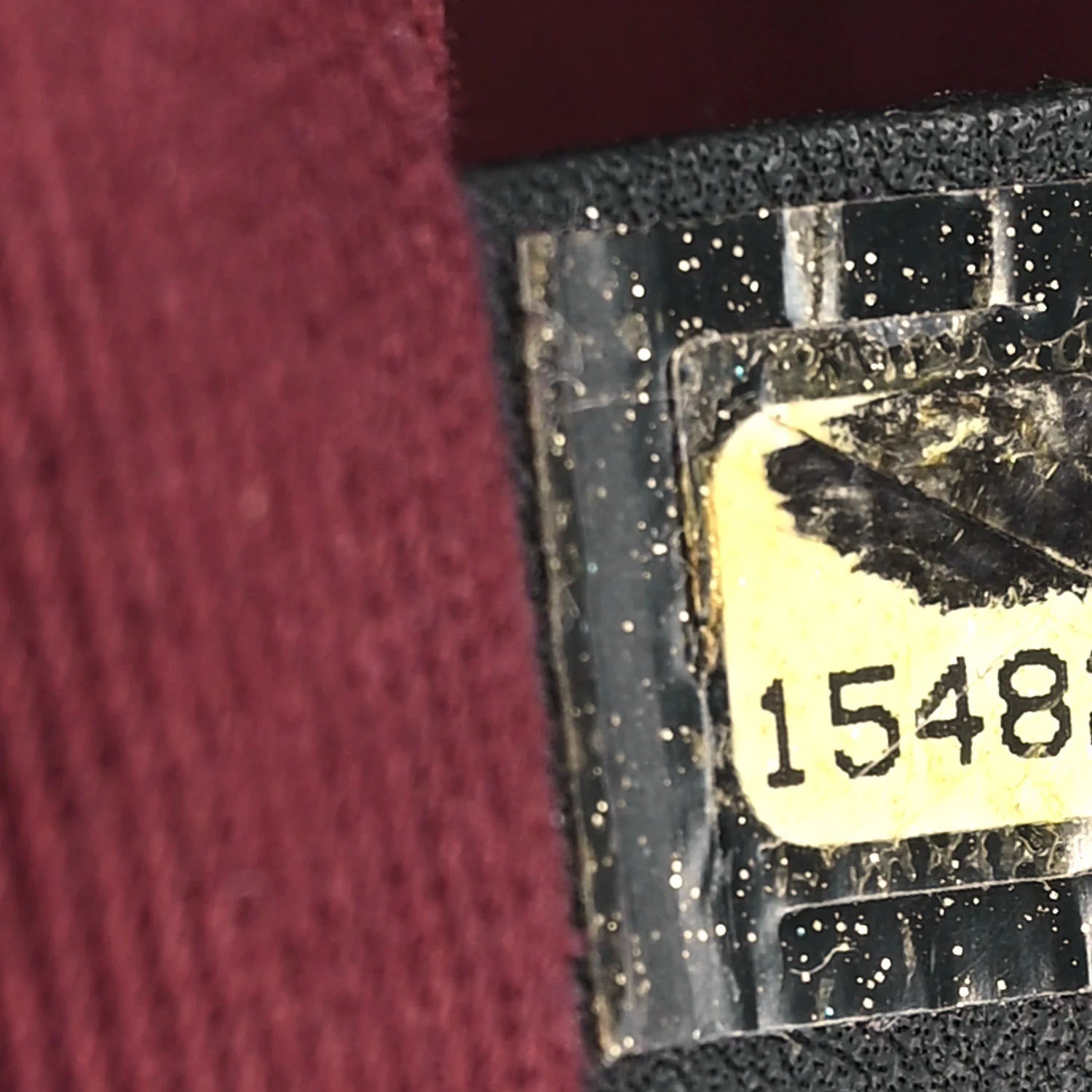 Coated Canvas Quilted Large Garment Travel Bag Black