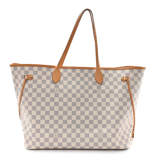 Damier Azur Neo Neverfull GM Rose Ballerine