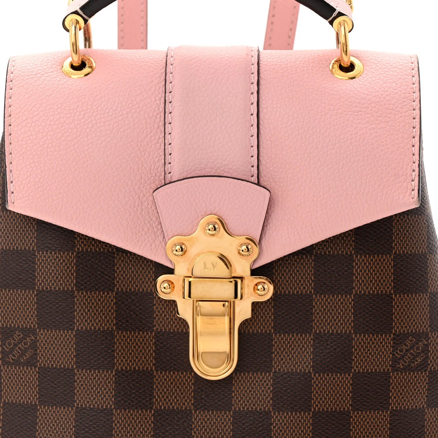 Damier Ebene Clapton Backpack Magnolia