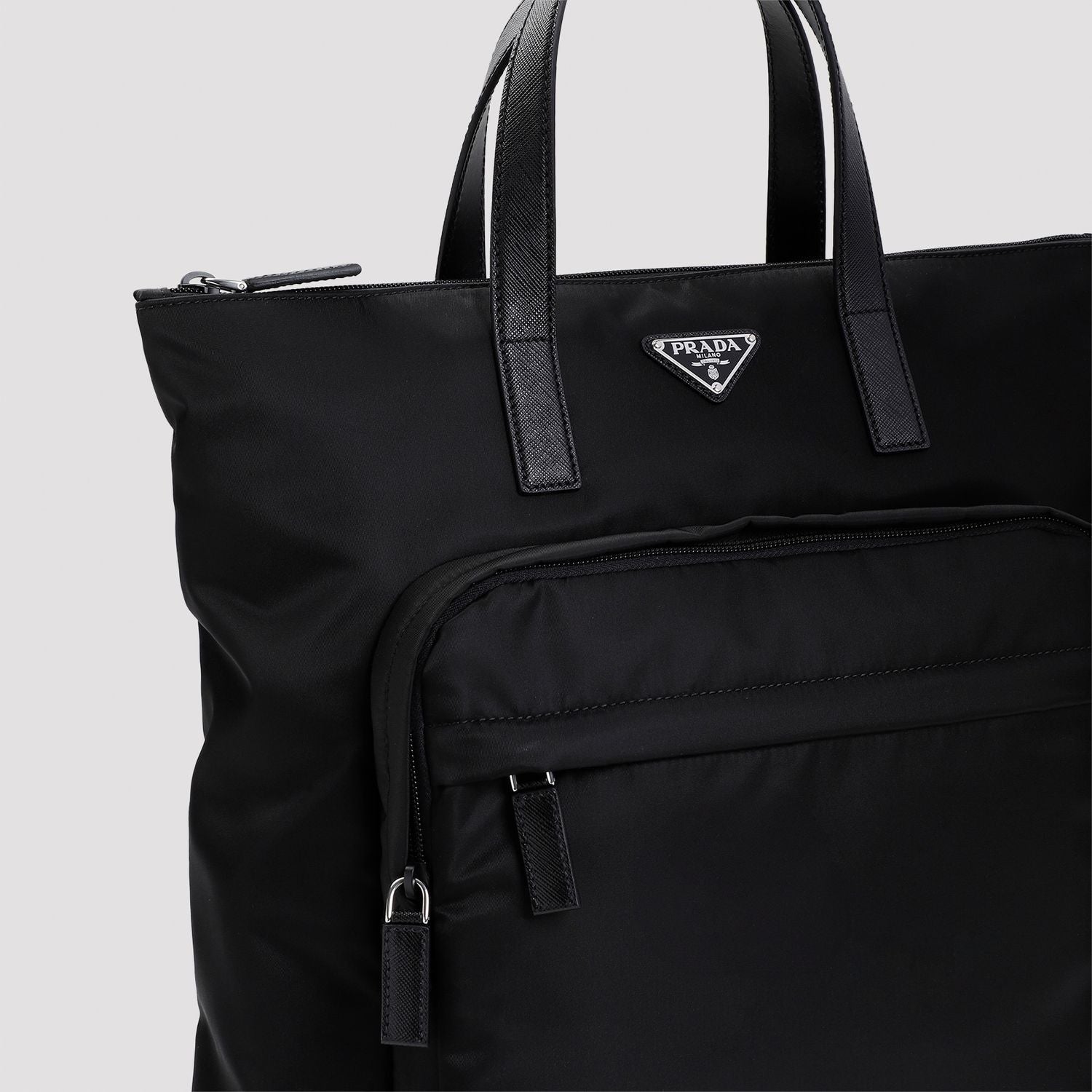 LOGO DETAIL RE-NYLON BACKPACK