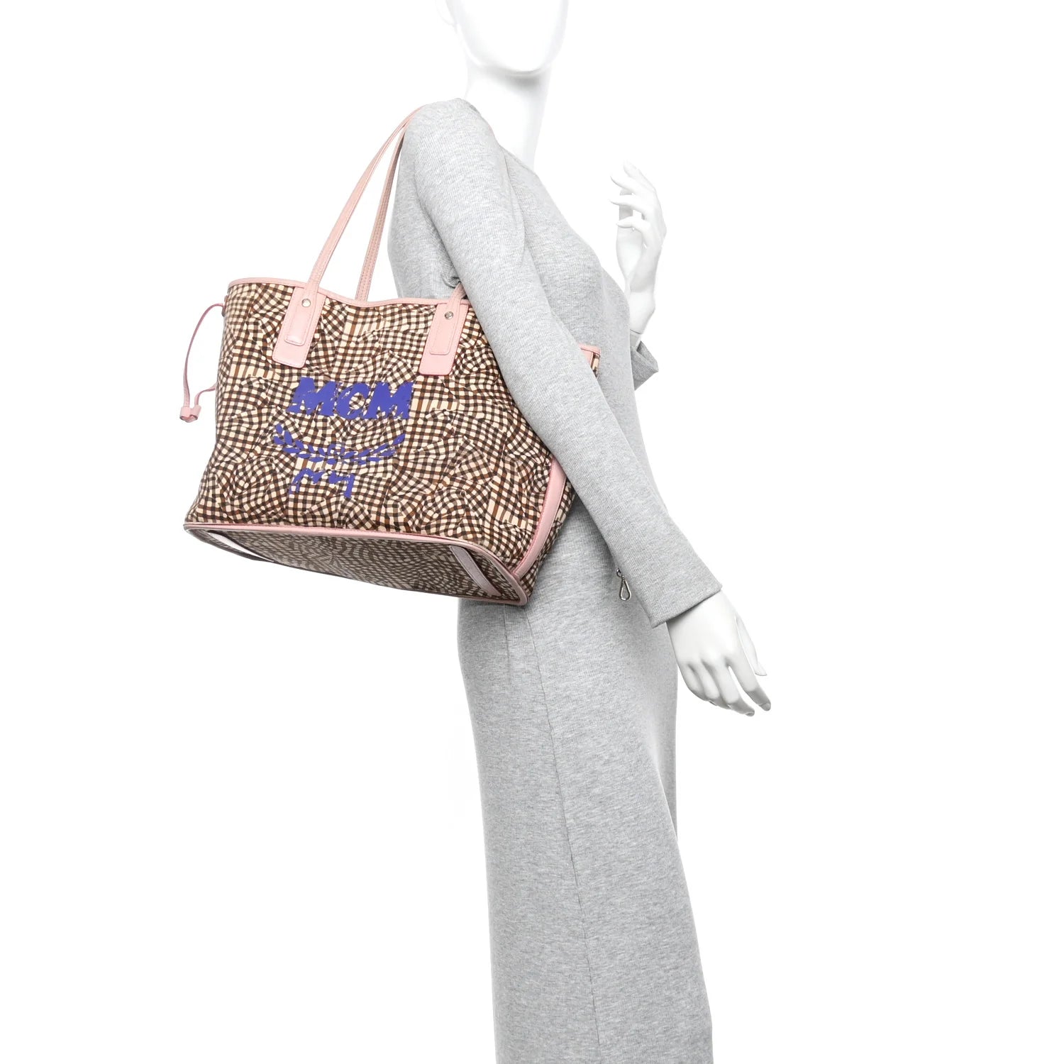 Visetos Medium Liz Reversible Shopper Tote Soft Pink