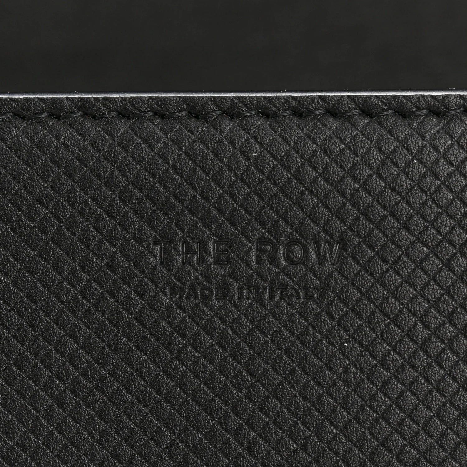 Stamped Saddle Calfskin the Sofia 8.75 Crossbody Black