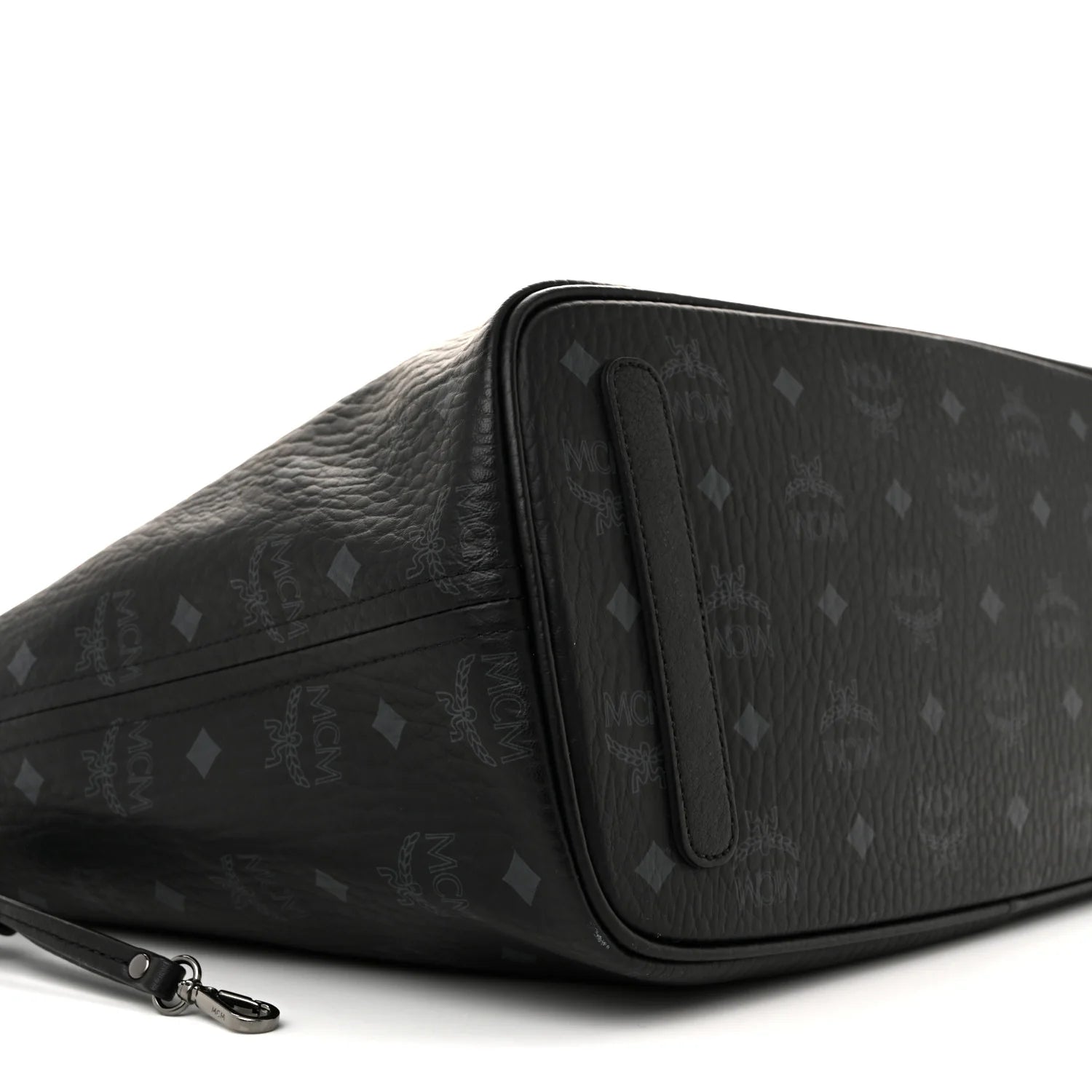 Visetos Medium Liz Reversible Shopper Tote Black