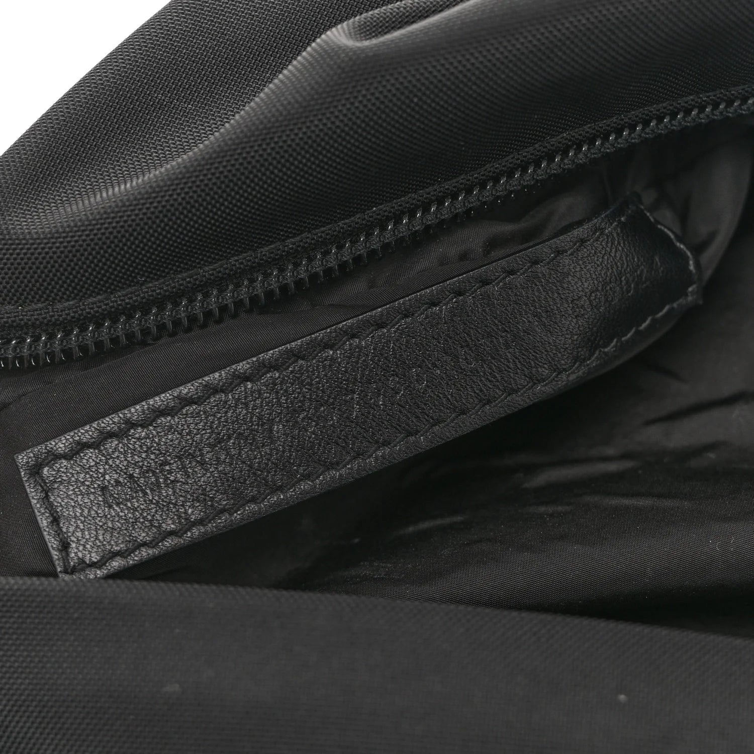 Sport Nylon Logo Embroidered Large Wheel Backpack Black