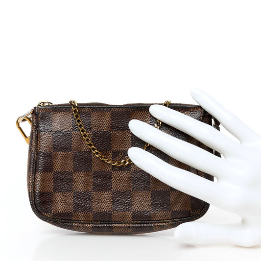 Damier Ebene Mini Pochette Accessories