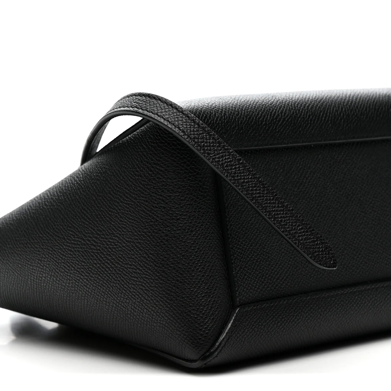 Grained Calfskin Nano Belt Bag Black