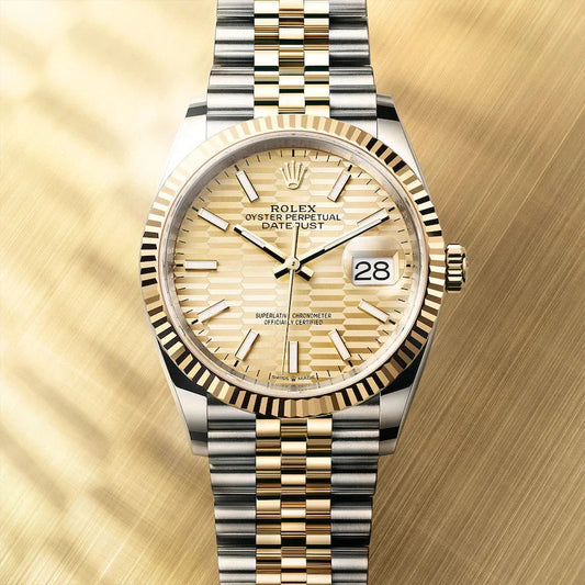 Datejust 36 Oystersteel and Yellow Gold Ref# 126233-0039