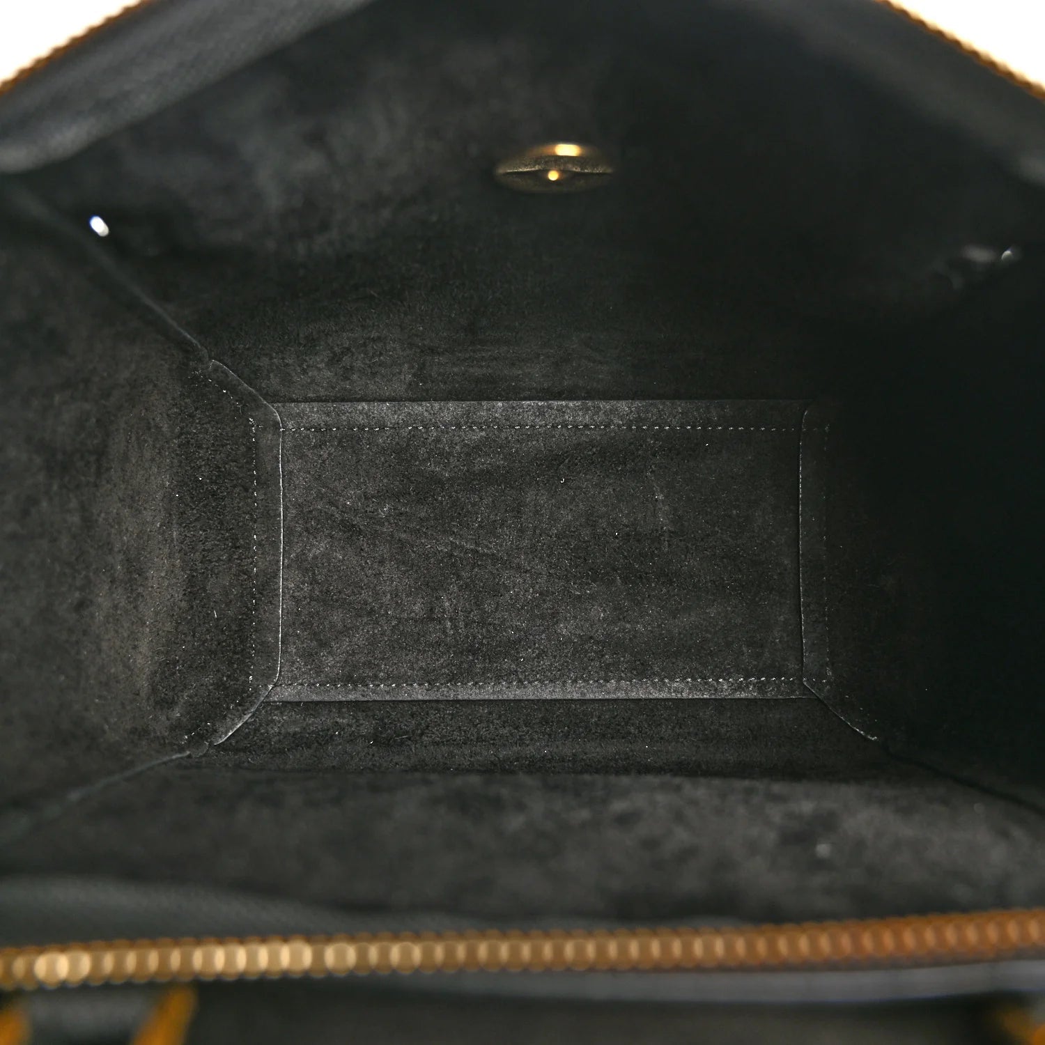 Grained Calfskin Nano Belt Bag Black