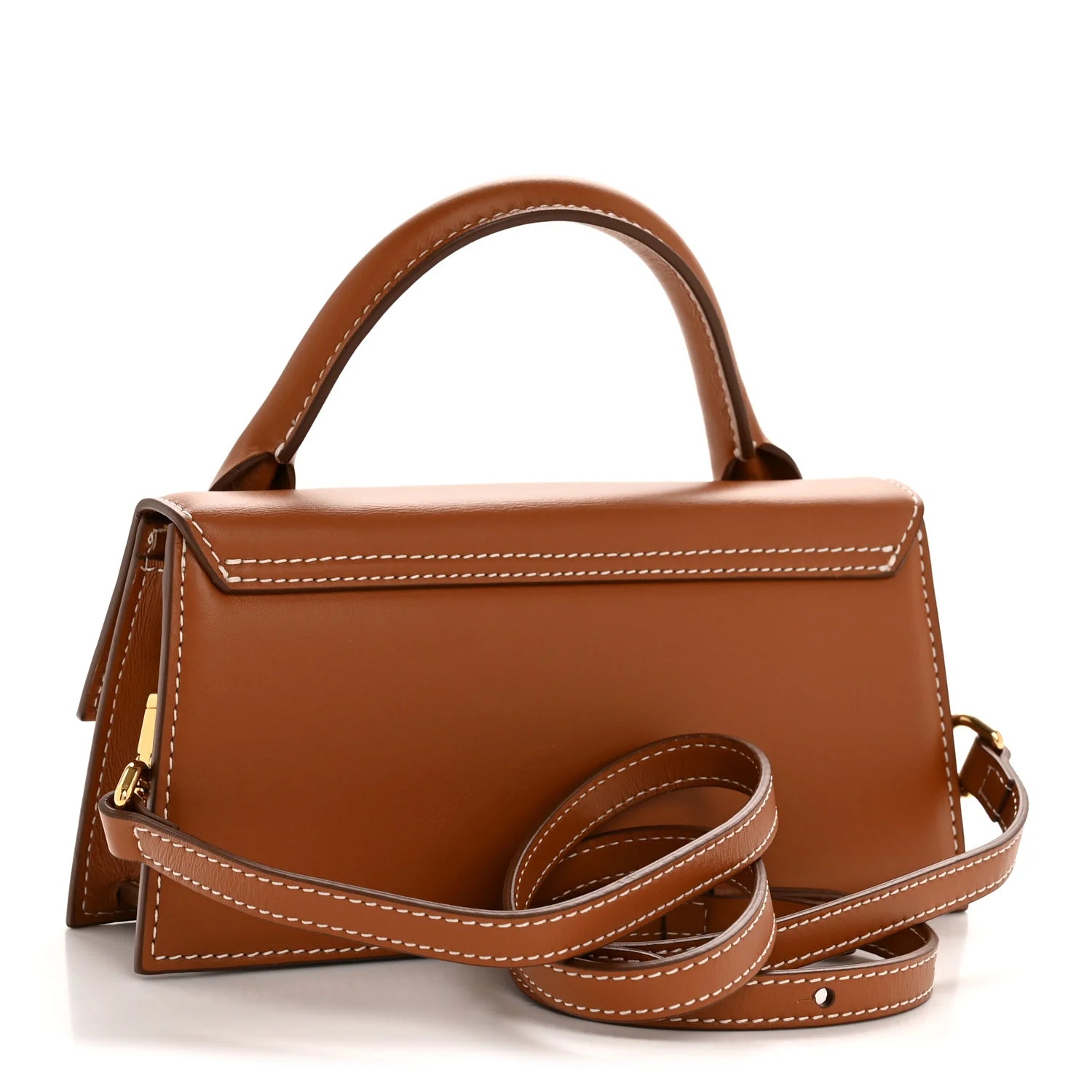 Smooth Calfskin Le Chiquito Long Light Brown