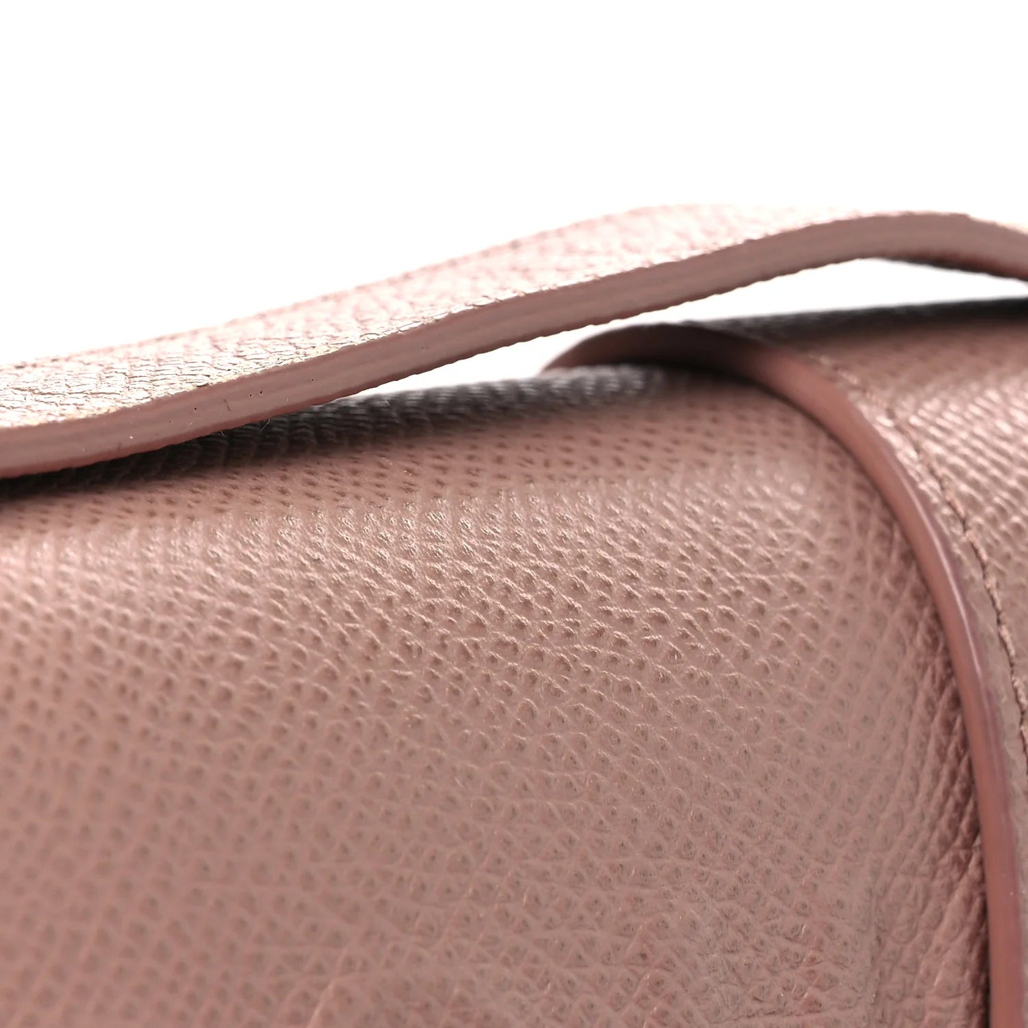 Ultra Matte Grained Calfskin 30 Montaigne Flap Bag Fard