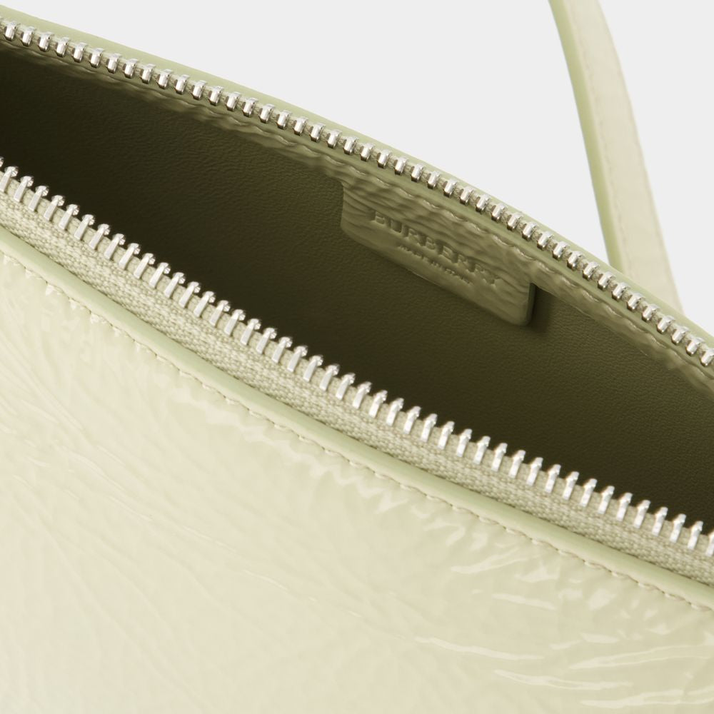 PASTEL GREEN LEATHER KNIGHT SMALL SHOULDER BAG