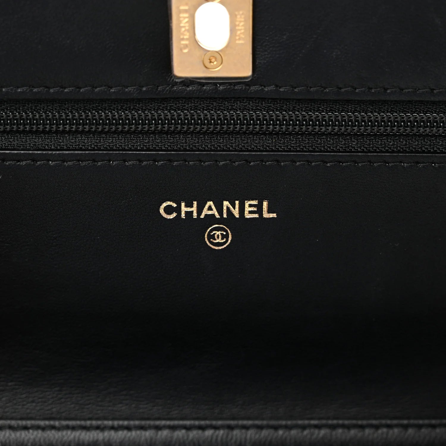 Tweed Quilted CC Pearl Crush Wallet on Chain WOC Pink Multicolor