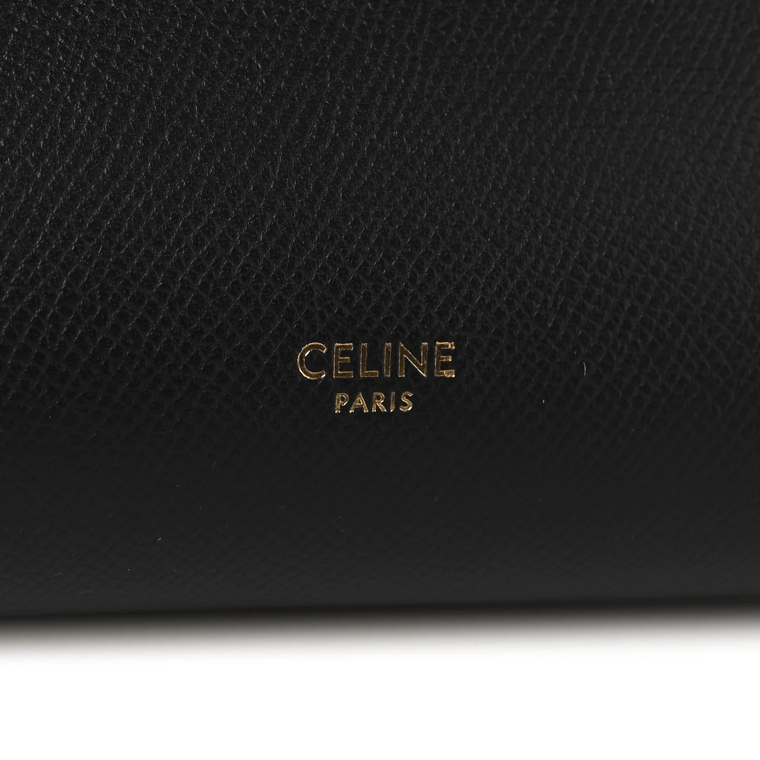 Grained Calfskin Mini Belt Bag Black