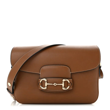 Ciny Lux Calfskin Horsebit 1955 Soft Small Shoulder Bag Sundial