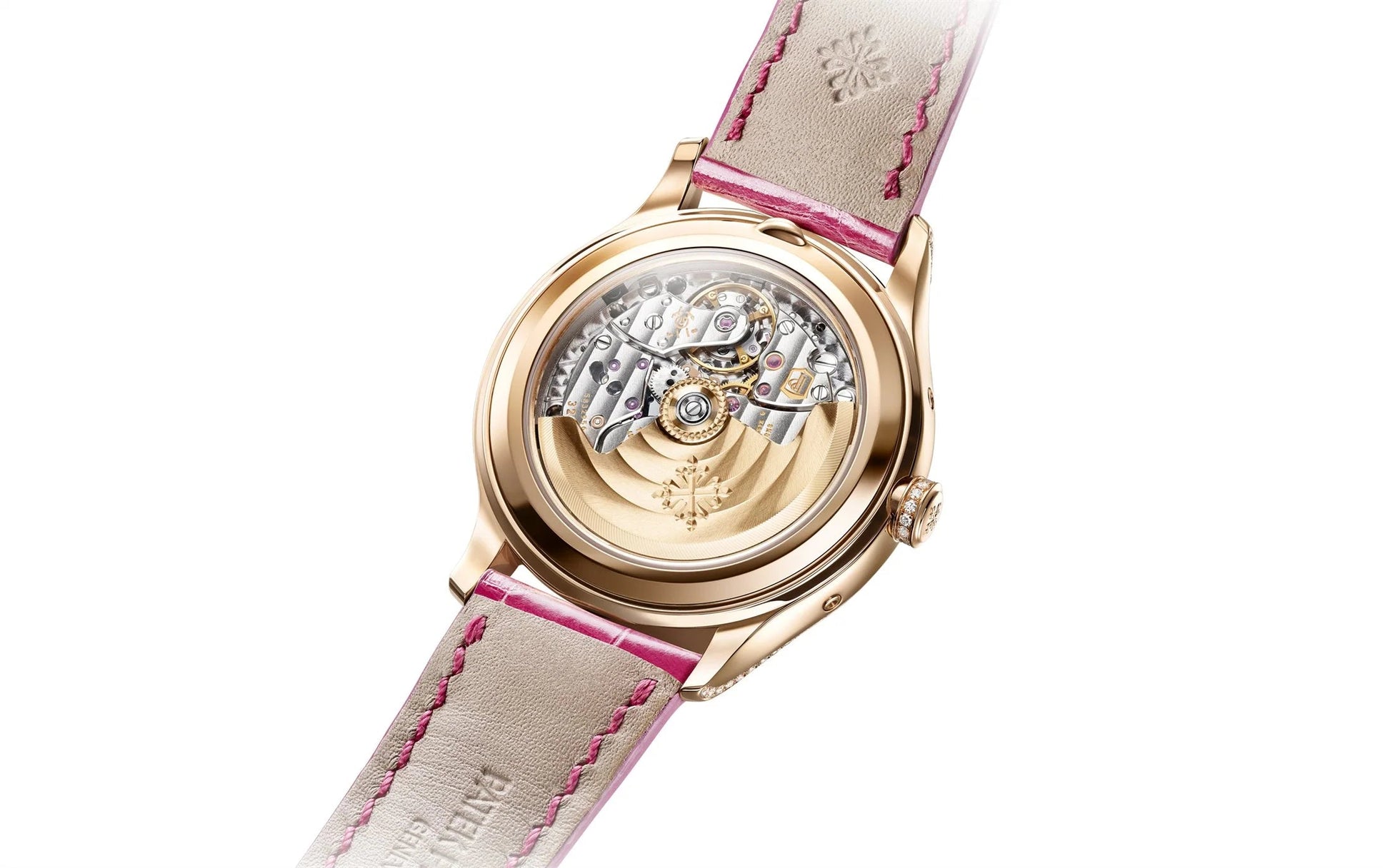 Complication, 18K Rose Gold Set with 155 Diamonds (~1.34 Ct), 38Mm, Annual Calendar Ref# 4947R-001