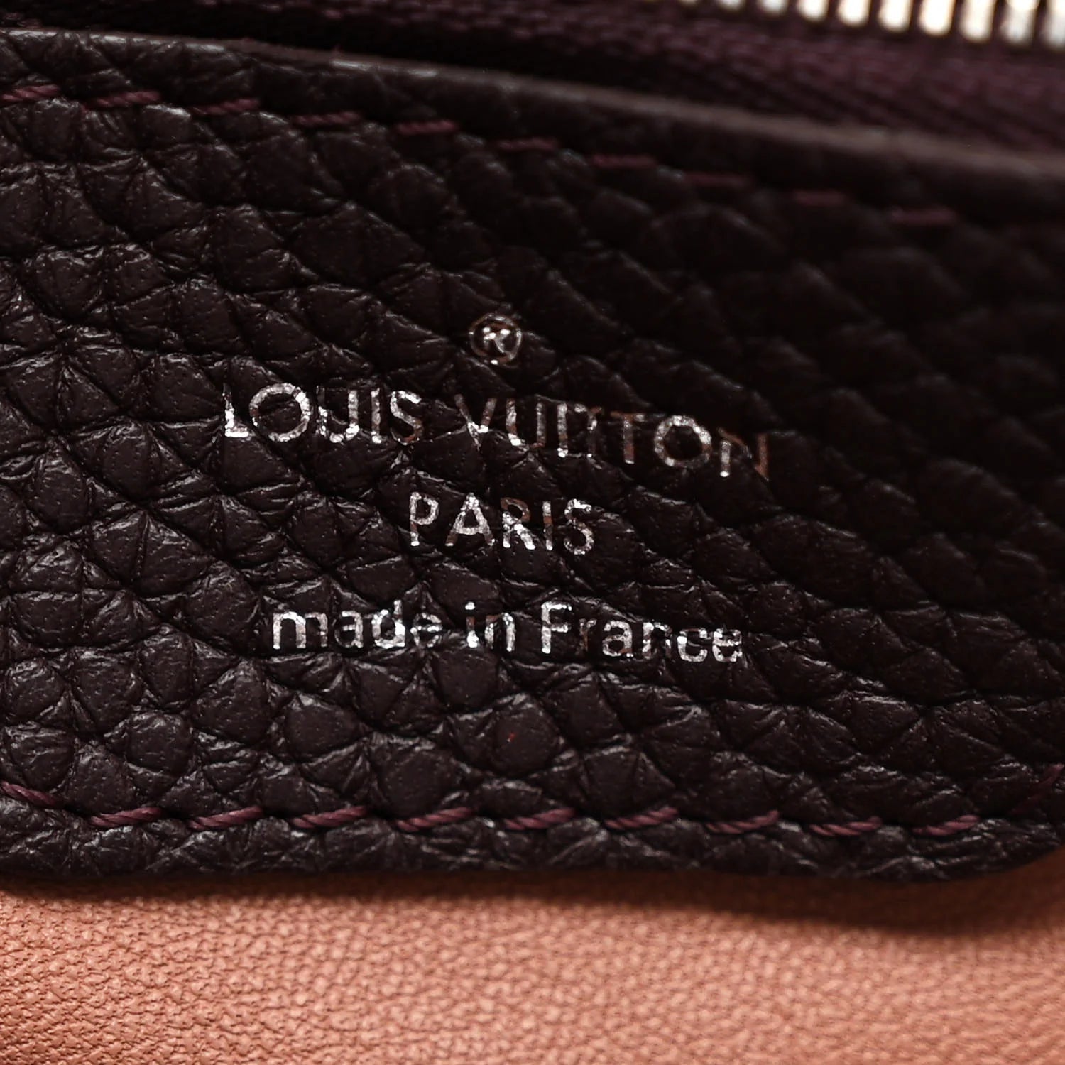 Taurillon Capucines MM Quetsche