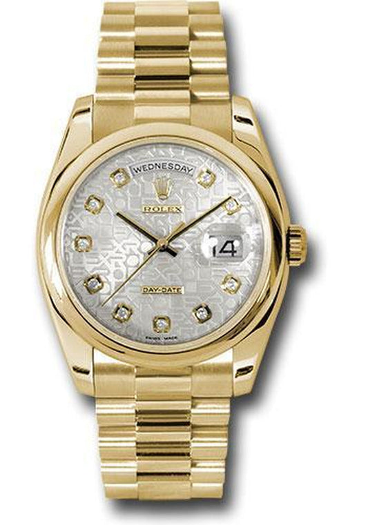 Rolex Day-Date 36Mm Watch 118208 Sjdp