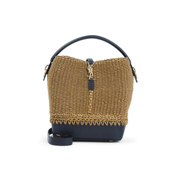 RAFFIA LE 37 BUCKET BAG