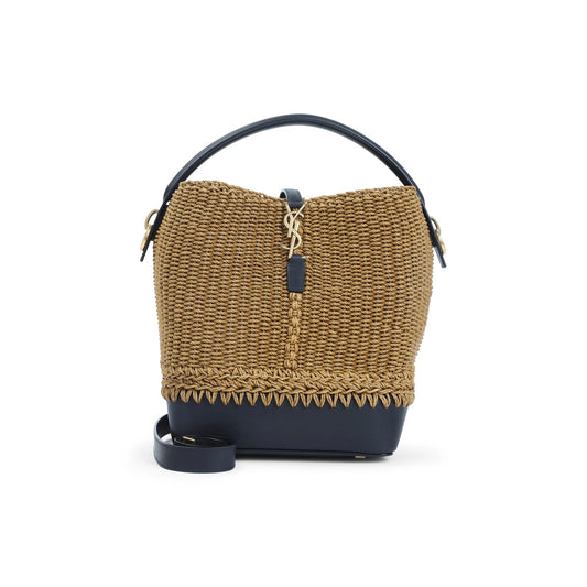 RAFFIA LE 37 BUCKET BAG