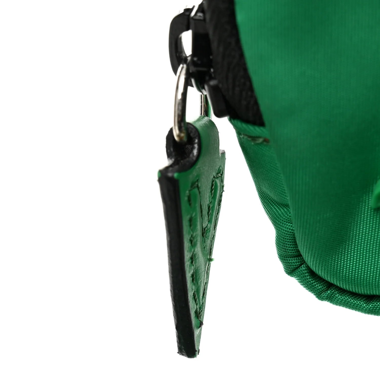 Nylon Palazzo Medusa Crossbody Bag Green