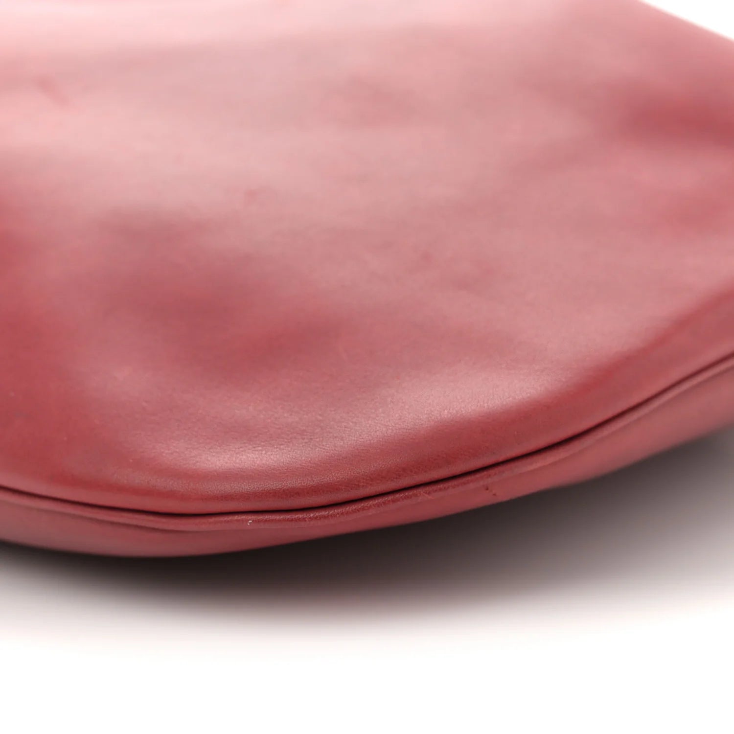 Smooth Calfskin Paris VII Large Flat Hobo Red