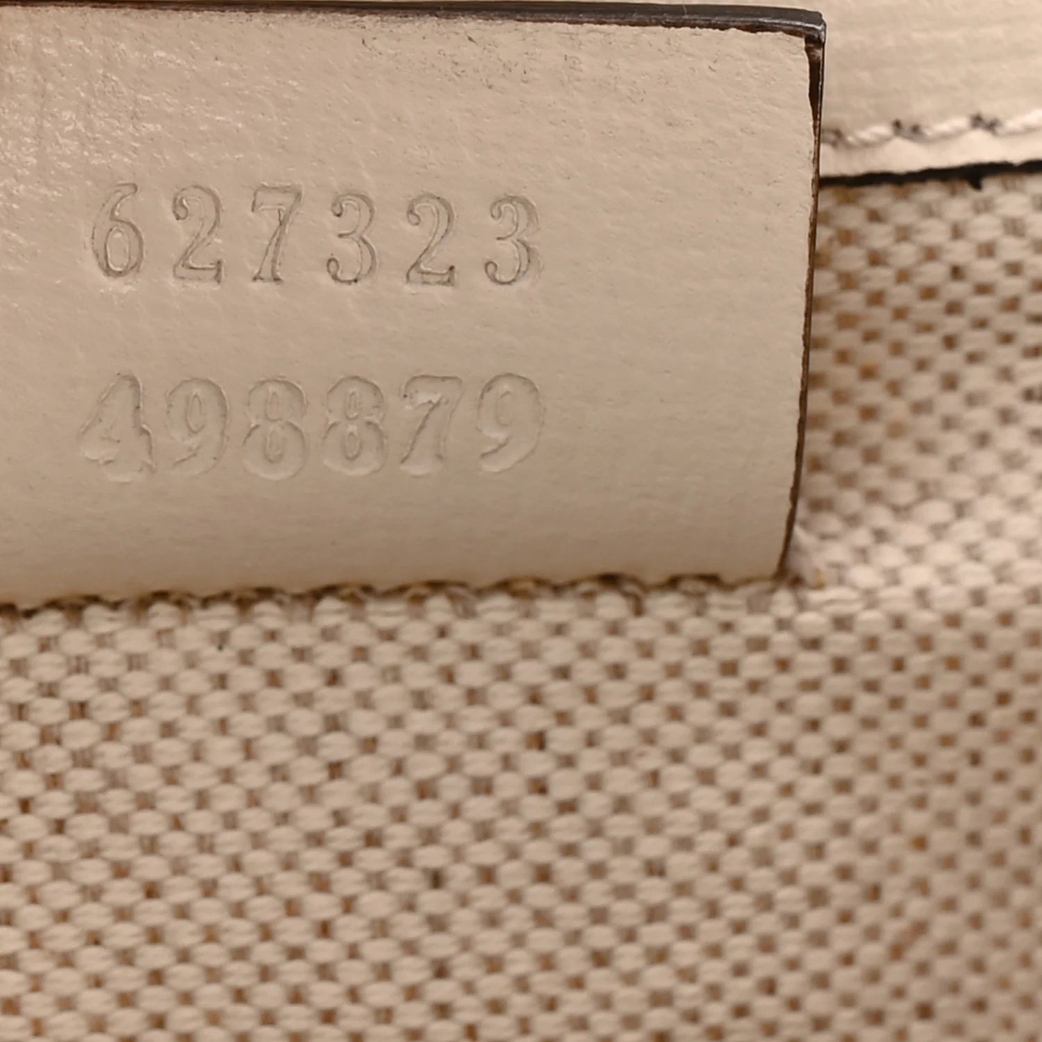 Textured Calfskin Small Horsebit 1955 Foldover Top Handle Bag Mystic White