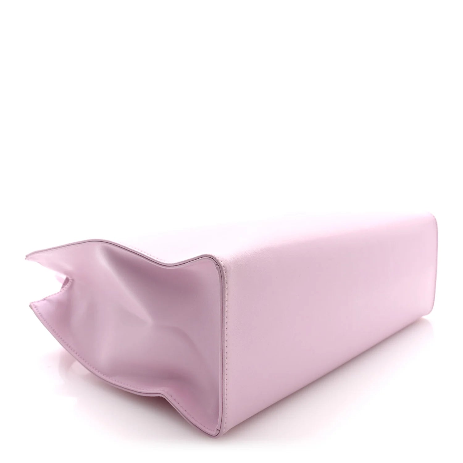 Vegan Leather Medium Shopping Bag Bubblegum