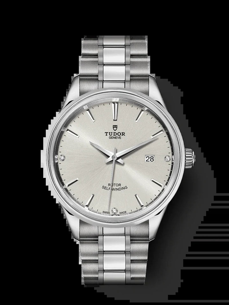 Style, Stainless Steel and Diamond-Set, 41Mm, Ref# M12700-0003