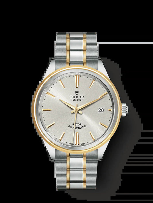 Style, Stainless Steel and Yellow Gold, 38Mm, Ref# M12503-0002