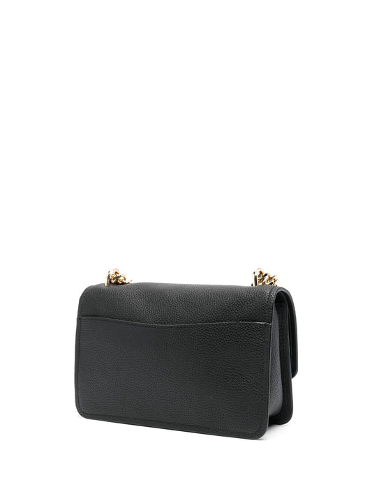 CLAIRE LARGE CONVERTIBLE SHOULDER BAG in PEBBLED LEATHER