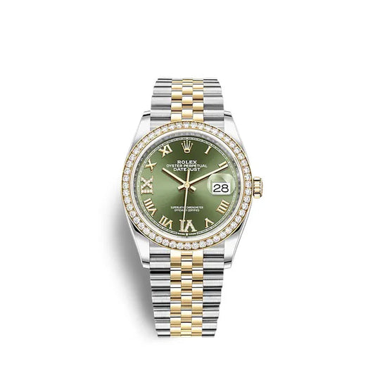 Datejust 36 Oystersteel and Yellow Gold Ref# 126283RBR-0011