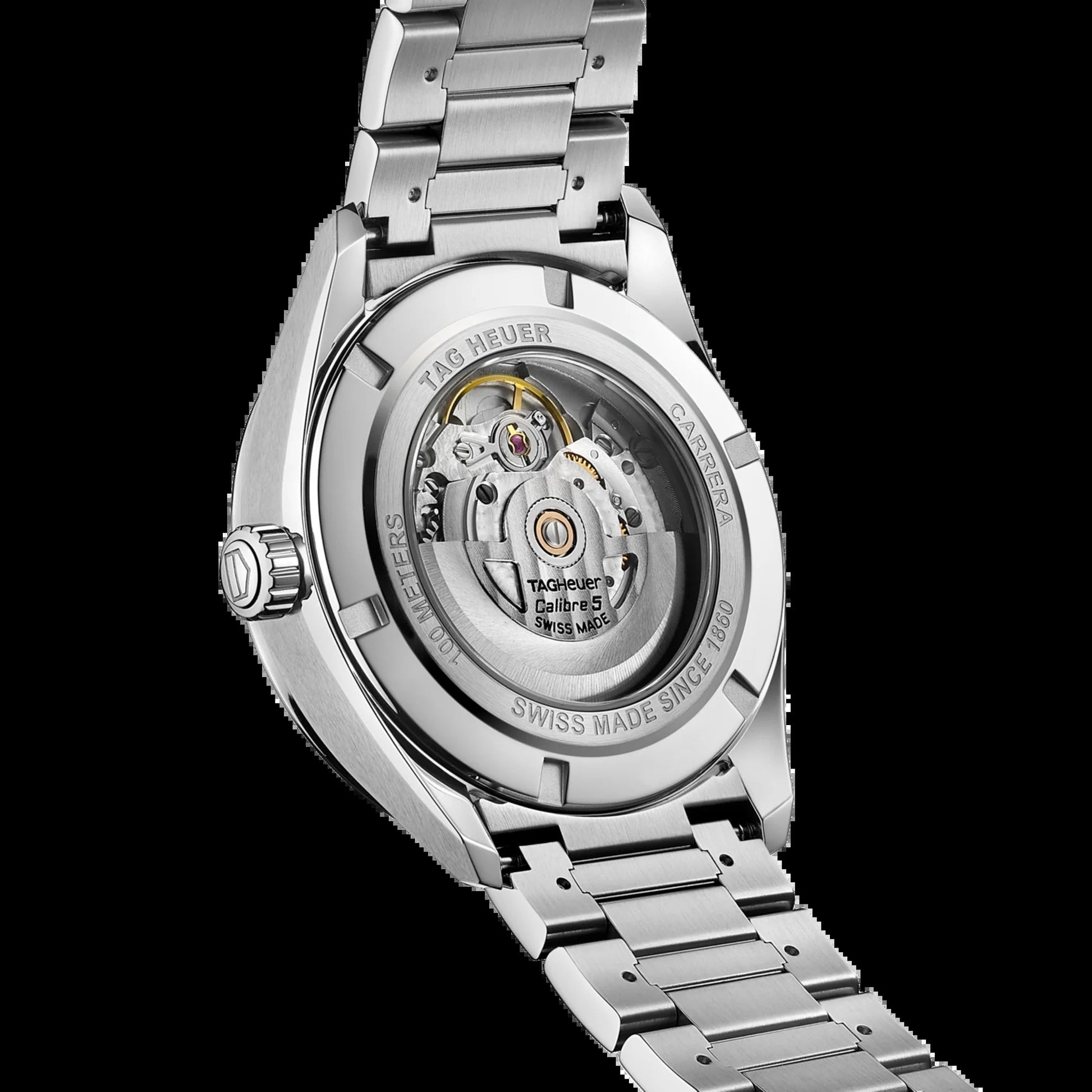 Unworn  Carrera Calibre 5 Day-Date, Stainless Steel, 41Mm, Ref# WBN2013.BA0640, Box & Papers