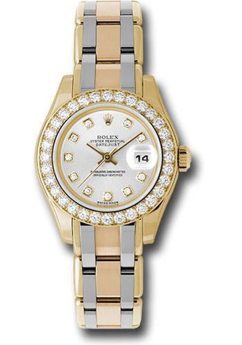Rolex Datejust Pearlmaster Watch: 80298Bic Sd