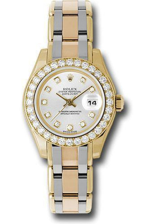 Rolex Datejust Pearlmaster Watch: 80298Bic Sd