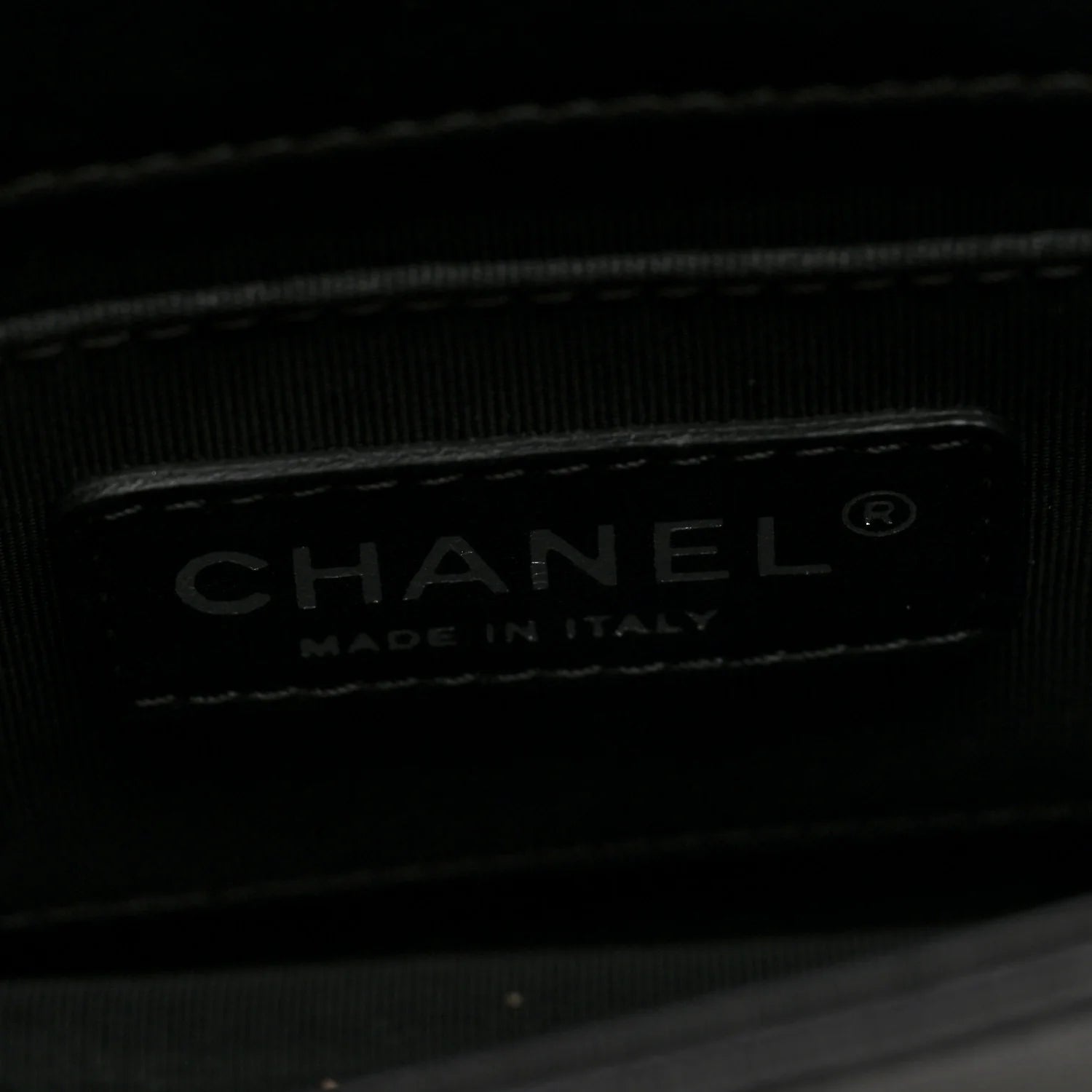 Plexiglass Patent Baguette Crystal Mini Boy Brick Flap Black