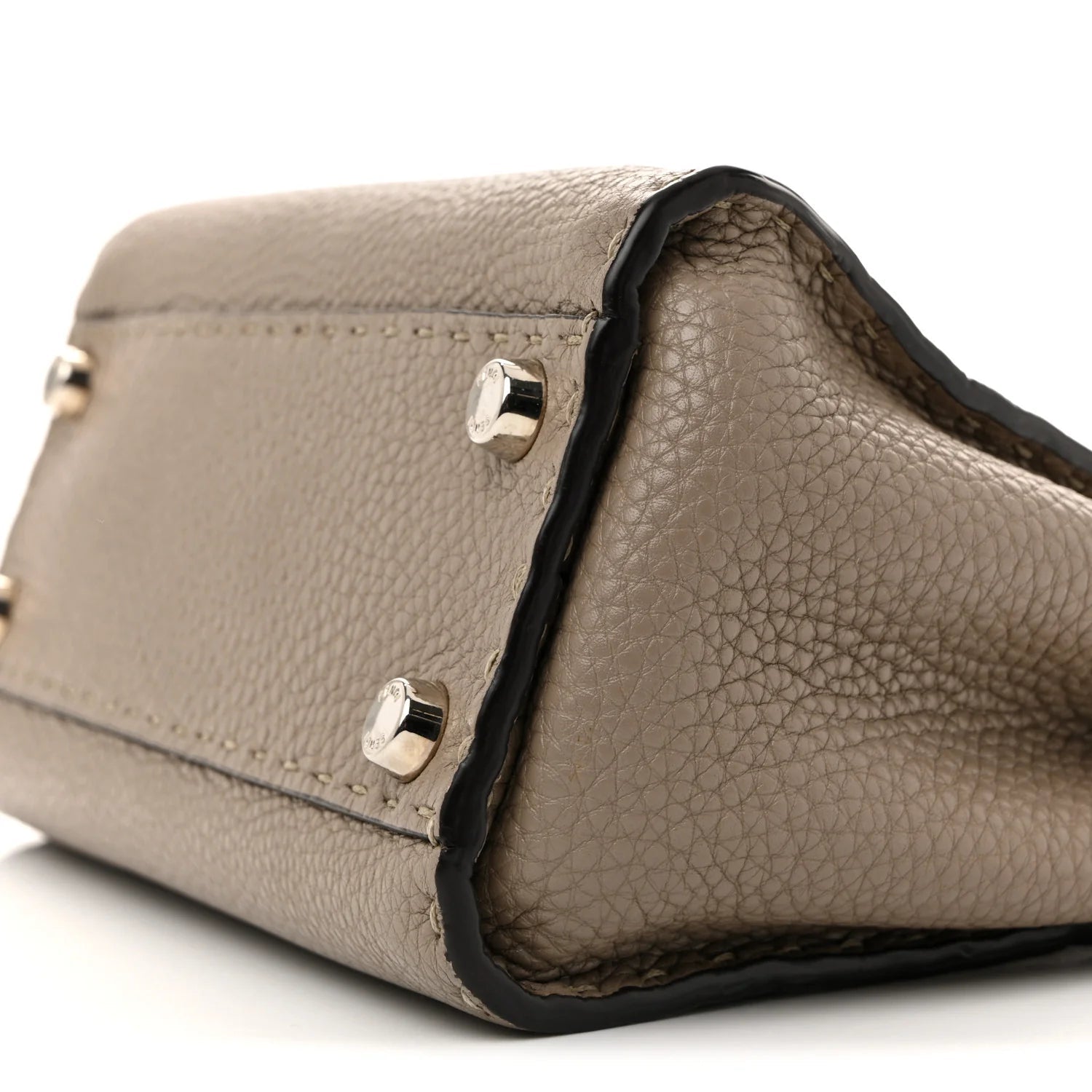 Cuoio Romano Snakeskin Selleria Mini Peekaboo Iconic Satchel Roccia Corda