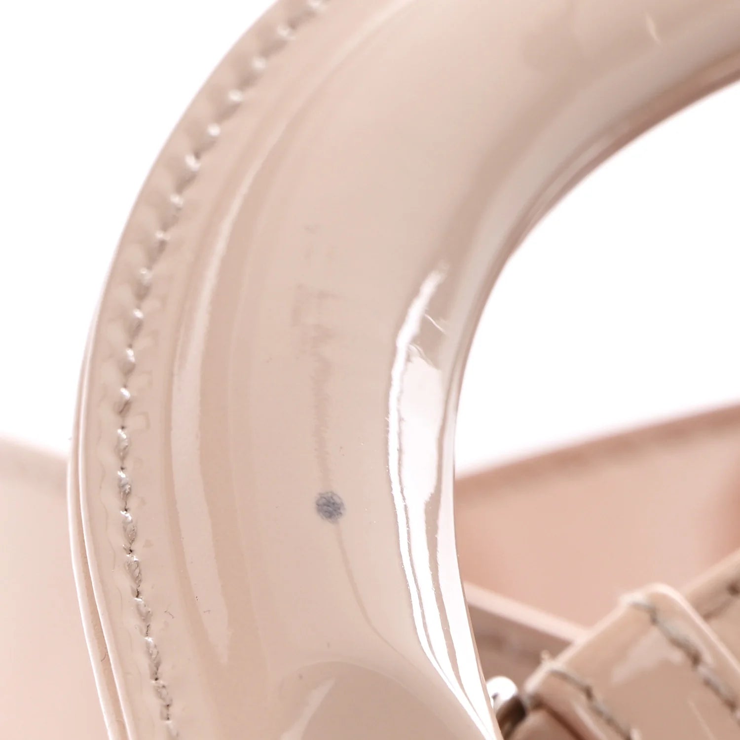 Patent Cannage Medium Lady Dior Rose Clair