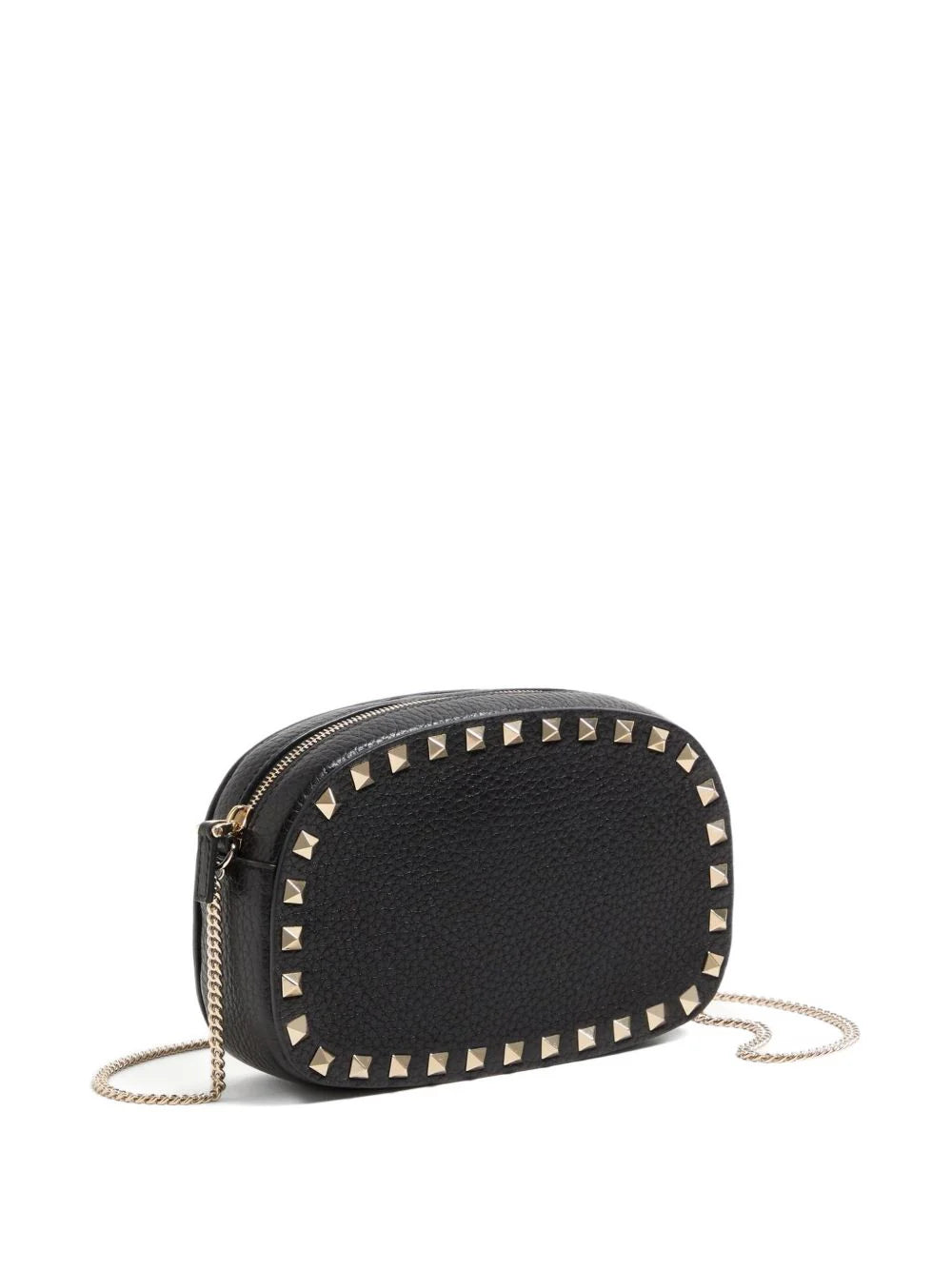 ROCKSTUD LEATHER CROSSBODY BAG