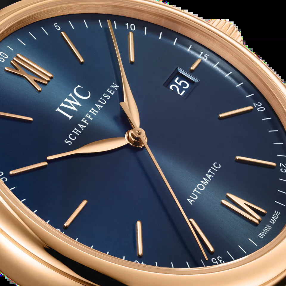 Unworn  Portofino Automatic, 18K Rose Gold, 40Mm, Ref# IW356522, Box and Papers