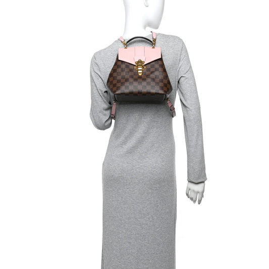 Damier Ebene Clapton Backpack Magnolia