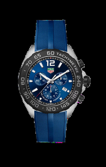 Unworn  Formula 1 Chronograph, Stainless Steel, 43Mm, Ref# CAZ101AV.FT8077, Box & Papers