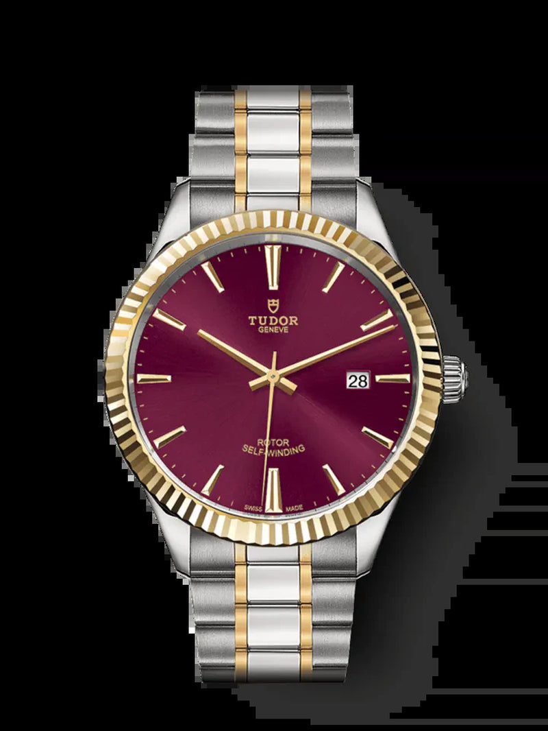 Style, Stainless Steel and Yellow Gold, 41Mm, Ref# M12713-0013